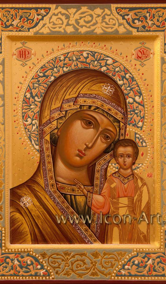 Фото: Икона Пресвятой Богородицы «Казанская»