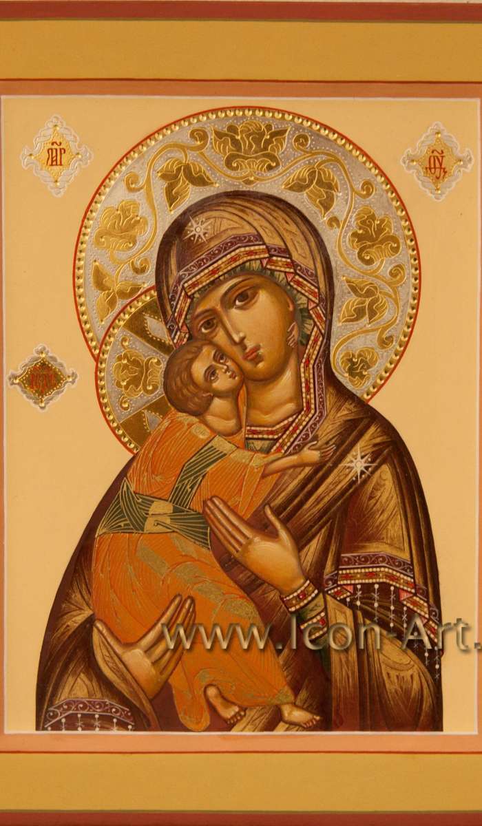 Фото: Икона Пресвятой Богородицы «Владимирская»