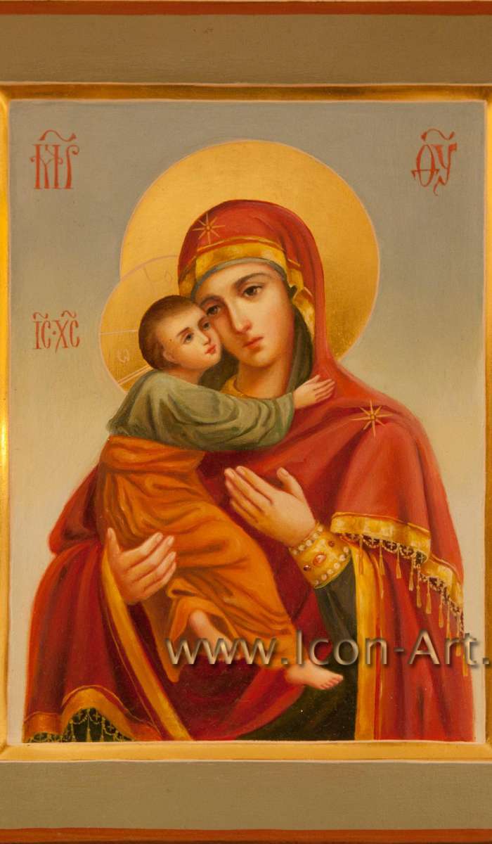 Фото: Икона Пресвятой Богородицы «Владимирская»