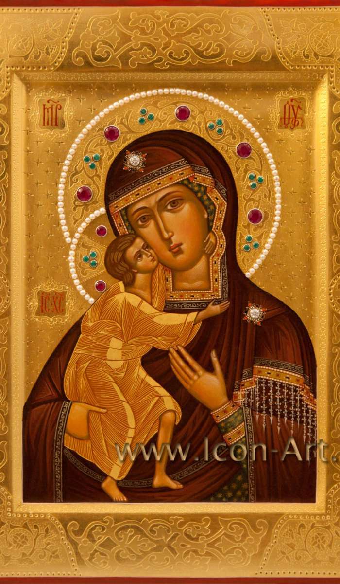 Фото: Икона Пресвятой Богородицы «Феодоровская»