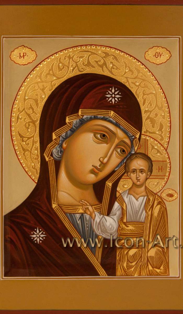 Фото: Икона Пресвятой Богородицы «Казанская» 