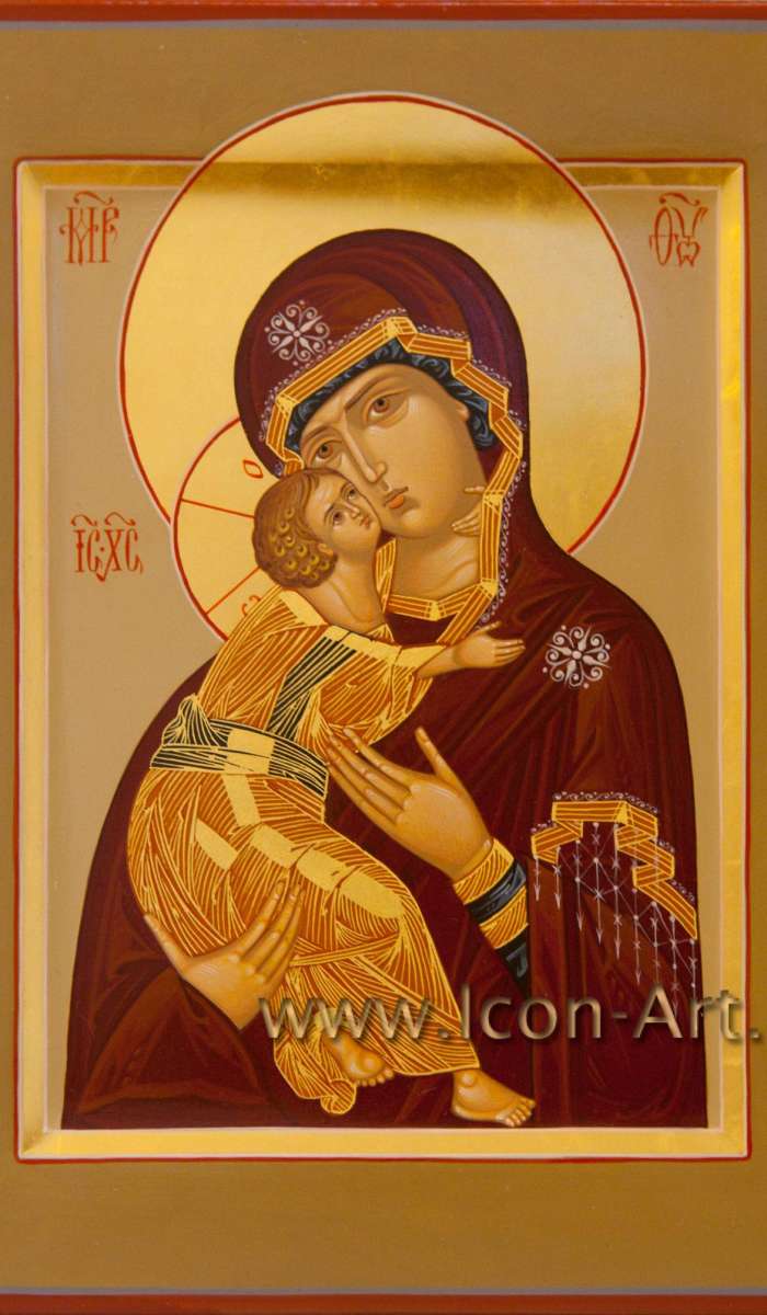 Фото: Икона Пресвятой Богородицы «Владимирская»