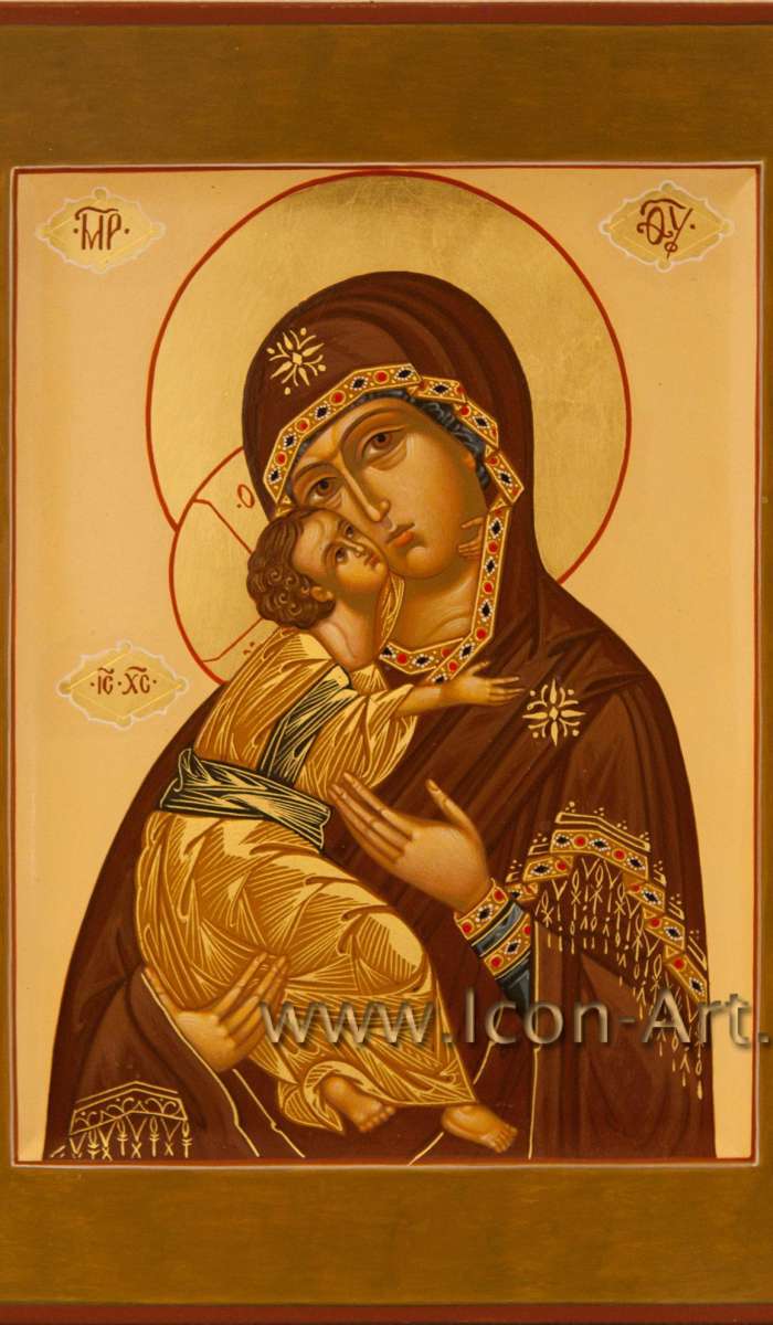 Фото: Икона Пресвятой Богородицы «Владимирская»