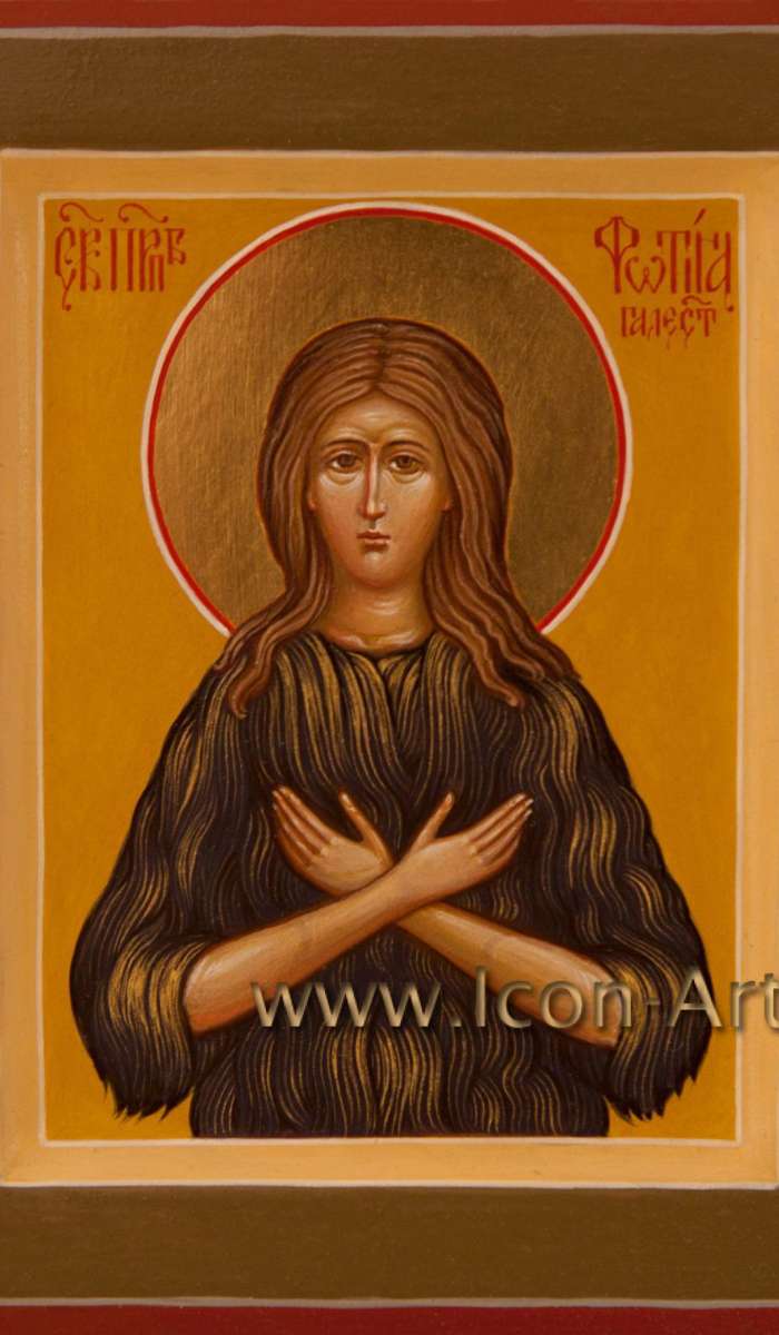 Фото: Святая прп. Фотина (Фотиния) (Светлана) Палестинская