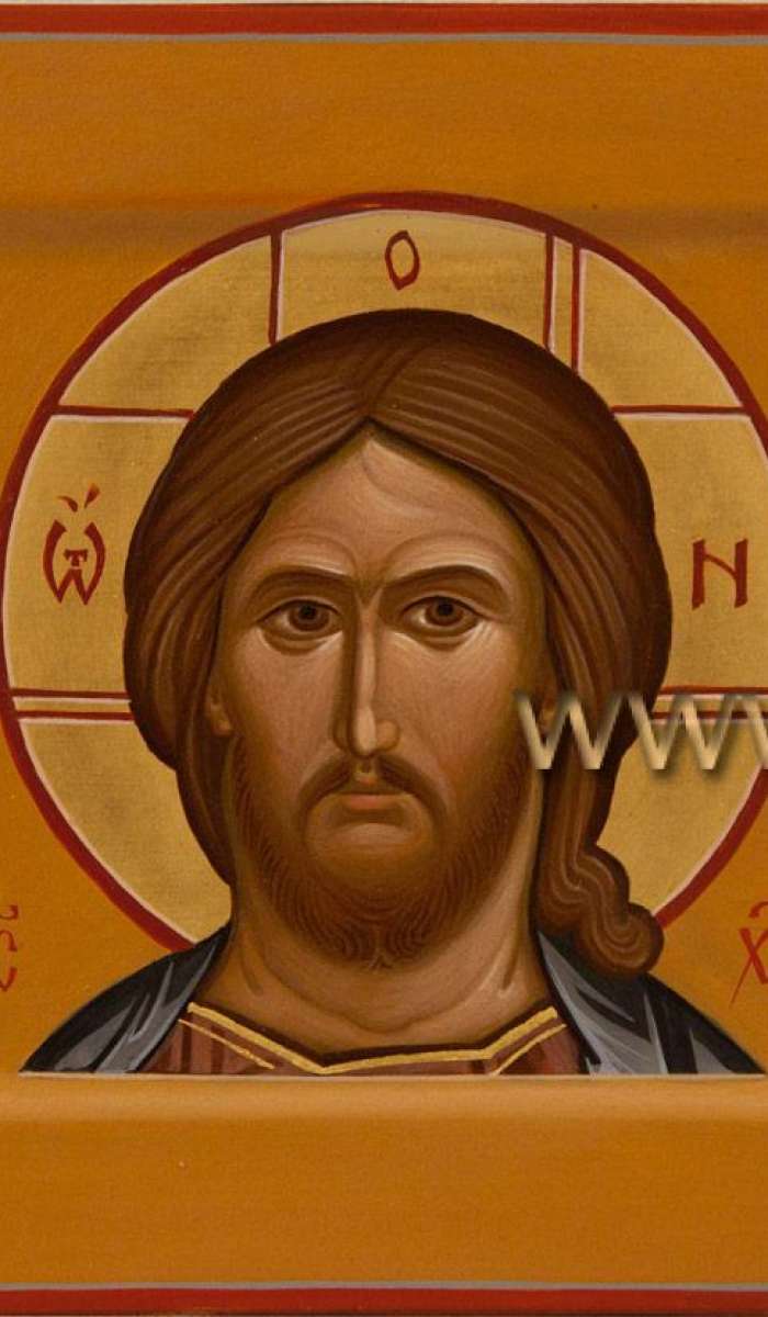 Фото: Домашний иконостас (Триптих) Спаситель, Богородица, Предтеча