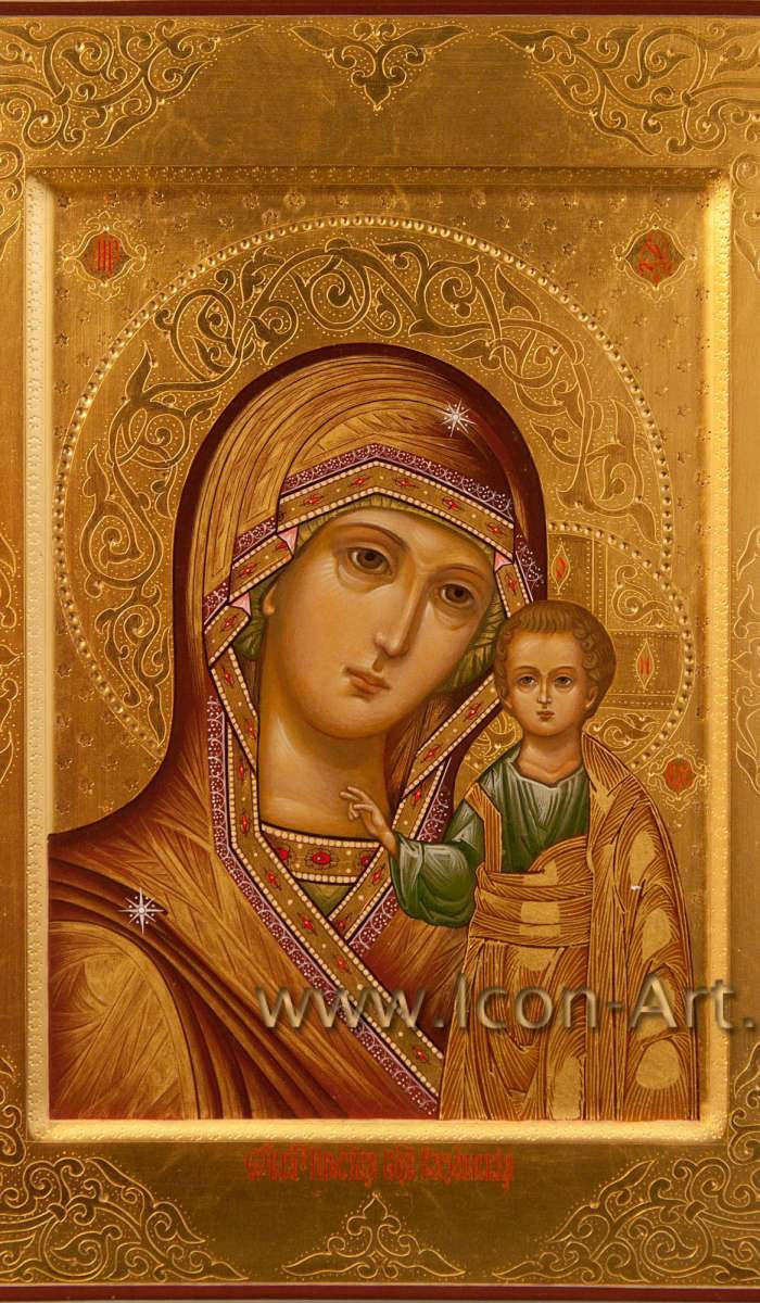 Фото: Икона Пресвятой Богородицы «Казанская»