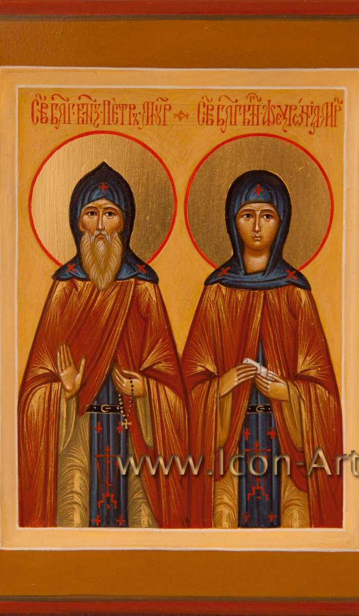 Фото: Святые Петр и Феврония -покровители семейной жизни