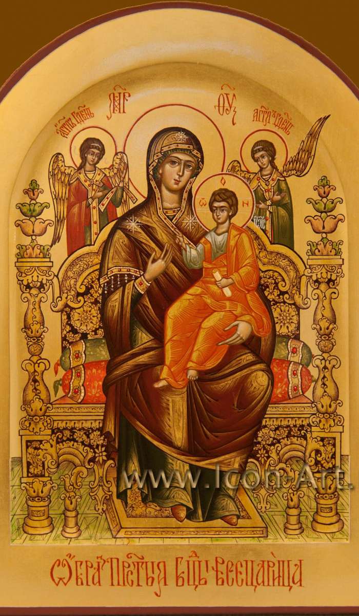 Фото: Икона Пресвятой Богородицы «Всецарица»