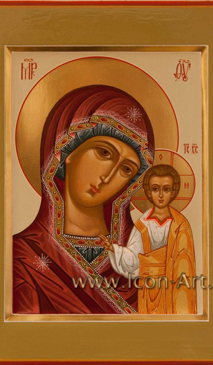 Фото: Икона Пресвятой Богородицы «Казанская»