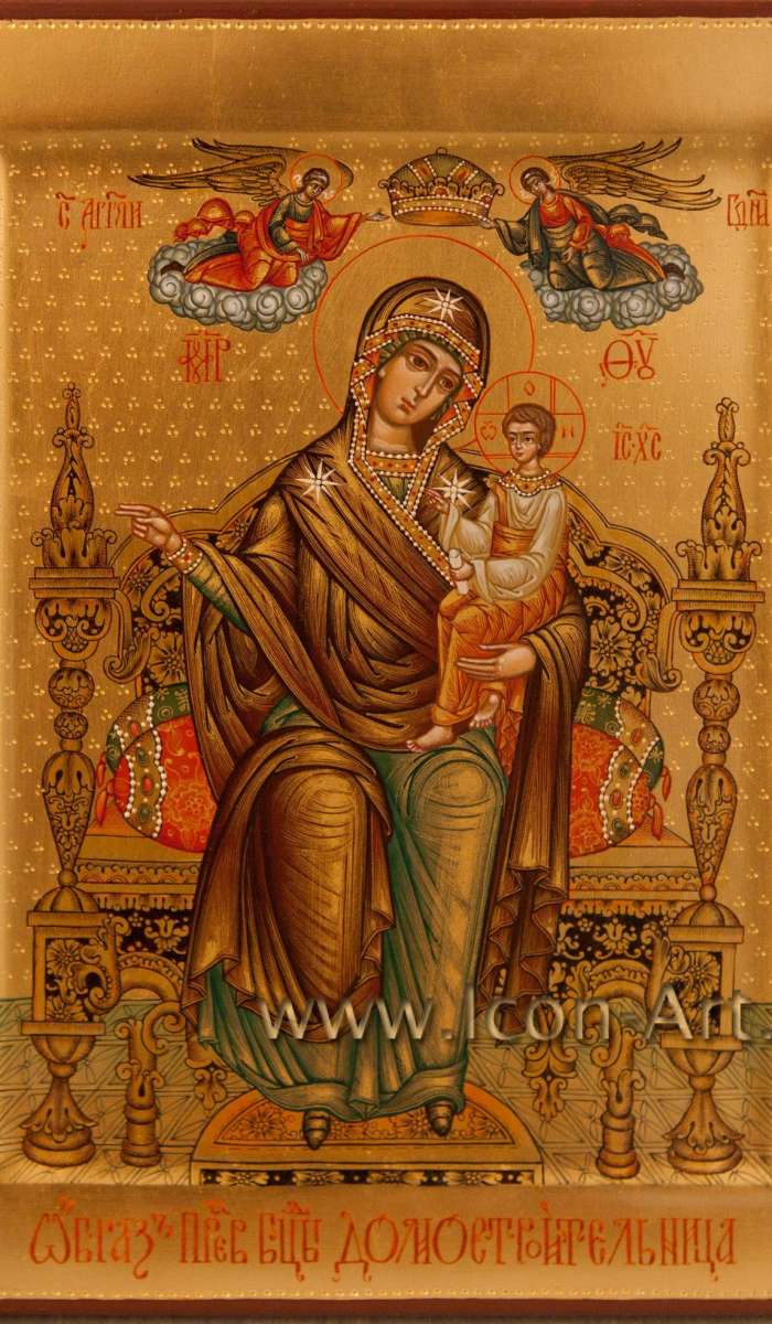 Фото: Икона Пресвятой Богородицы «Домостроительница» ( «Экономисса» )