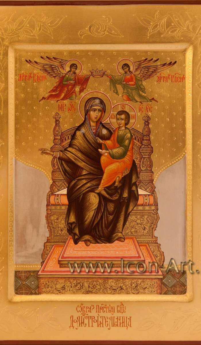 Фото: Икона Пресвятой Богородицы «Домостроительница»