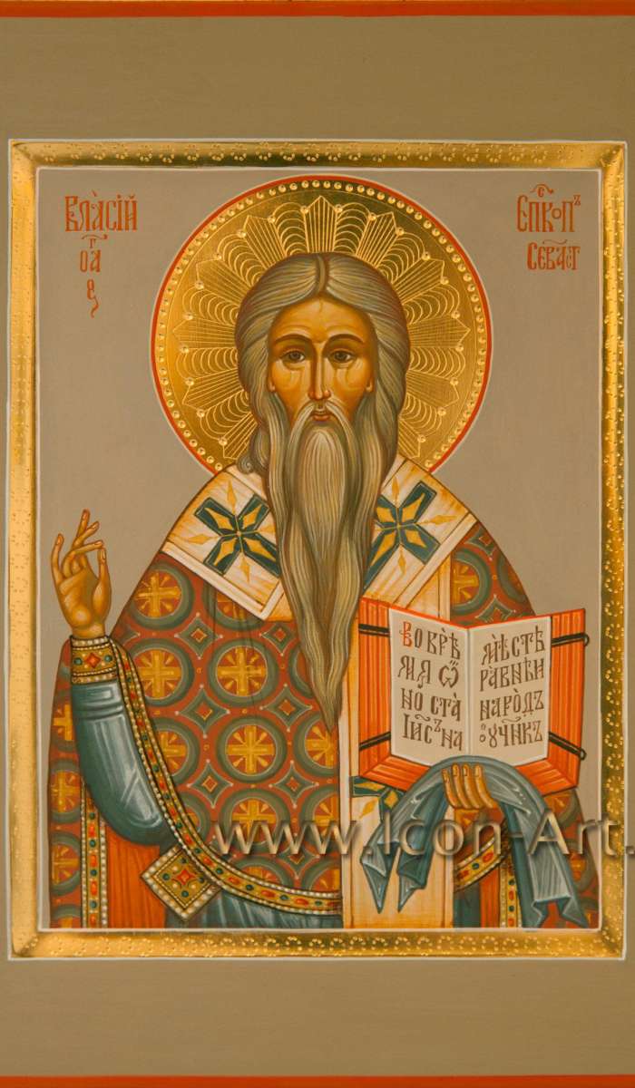 Фото: Святой епископ Власий Севастийский