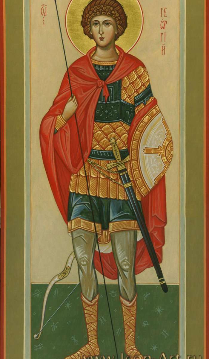 Фото: Святой великомученик Георгий Победоносец