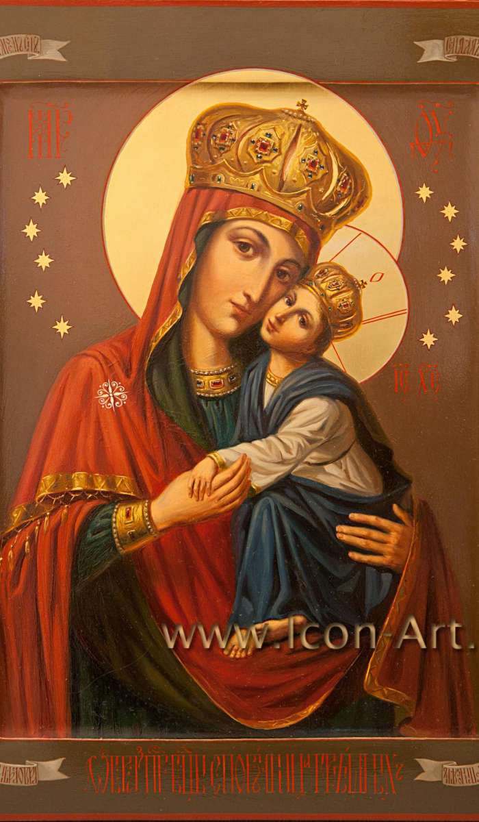 Фото: Икона Пресвятой Богородицы «Корецкая» (Споручница грешных)