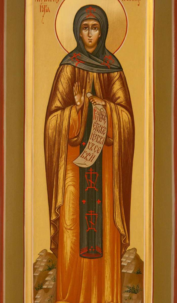 Фото: Святая преподобная Мелания Римляныня (Палестинская)