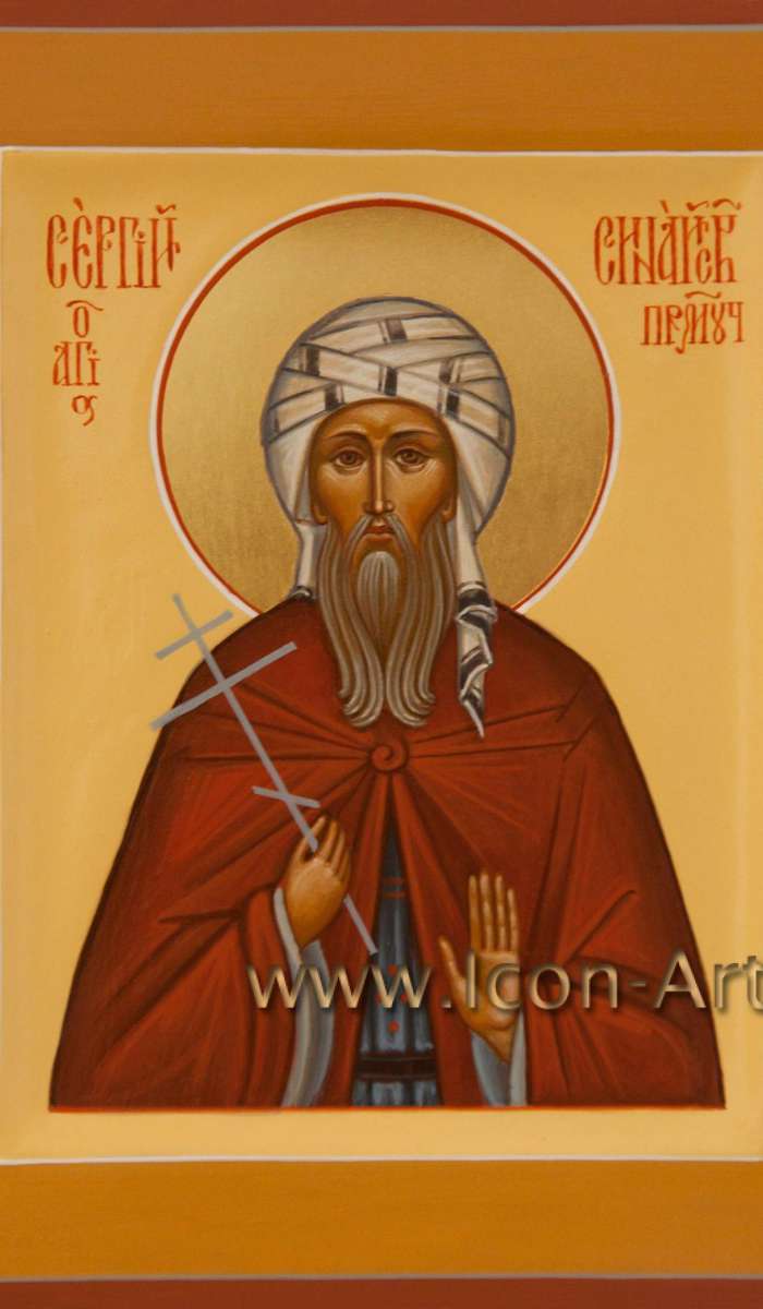 Фото: Святой преподобномученик Сергий Синайский