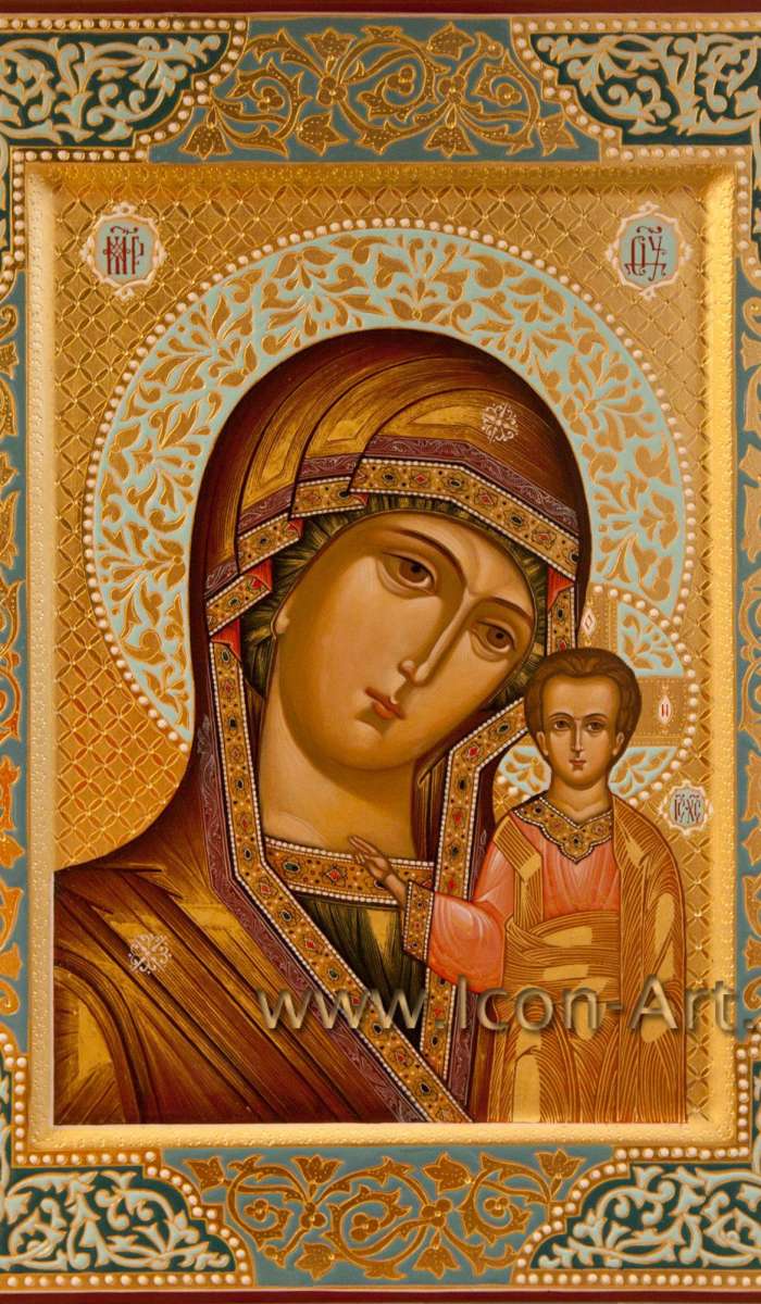 Фото: Икона Пресвятой Богородицы «Казанская»