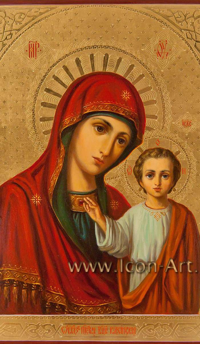 Фото: Икона Пресвятой Богородицы «Казанская»