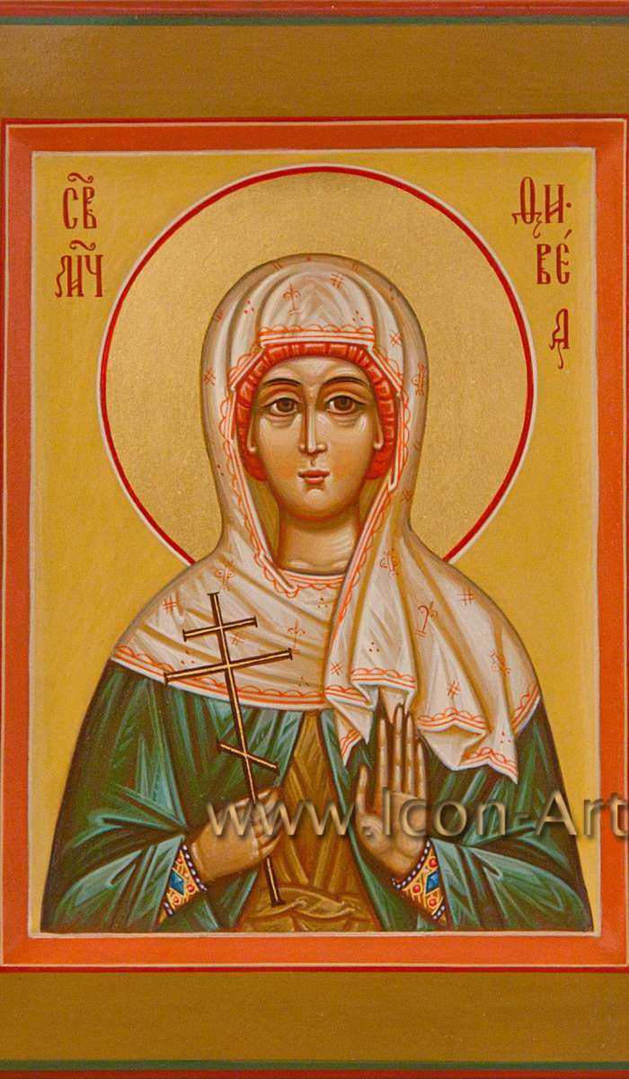 Фото: Святая мученица Фивея (Вивея)