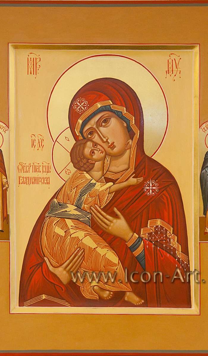 Фото: Икона Пресвятой Богородицы «Владимирская»