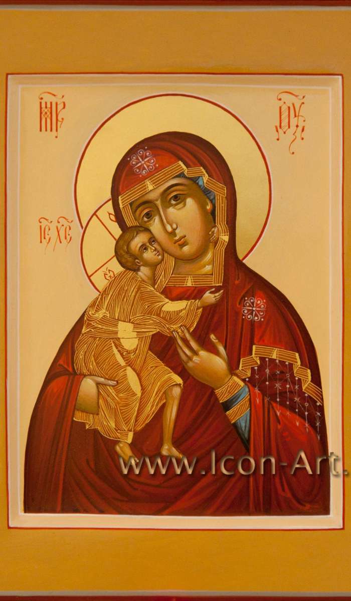 Фото: Икона Пресвятой Богородицы «Феодоровская»