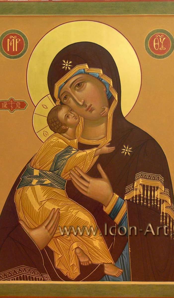 Фото: Образ Пресвятой Богородицы Владимирская