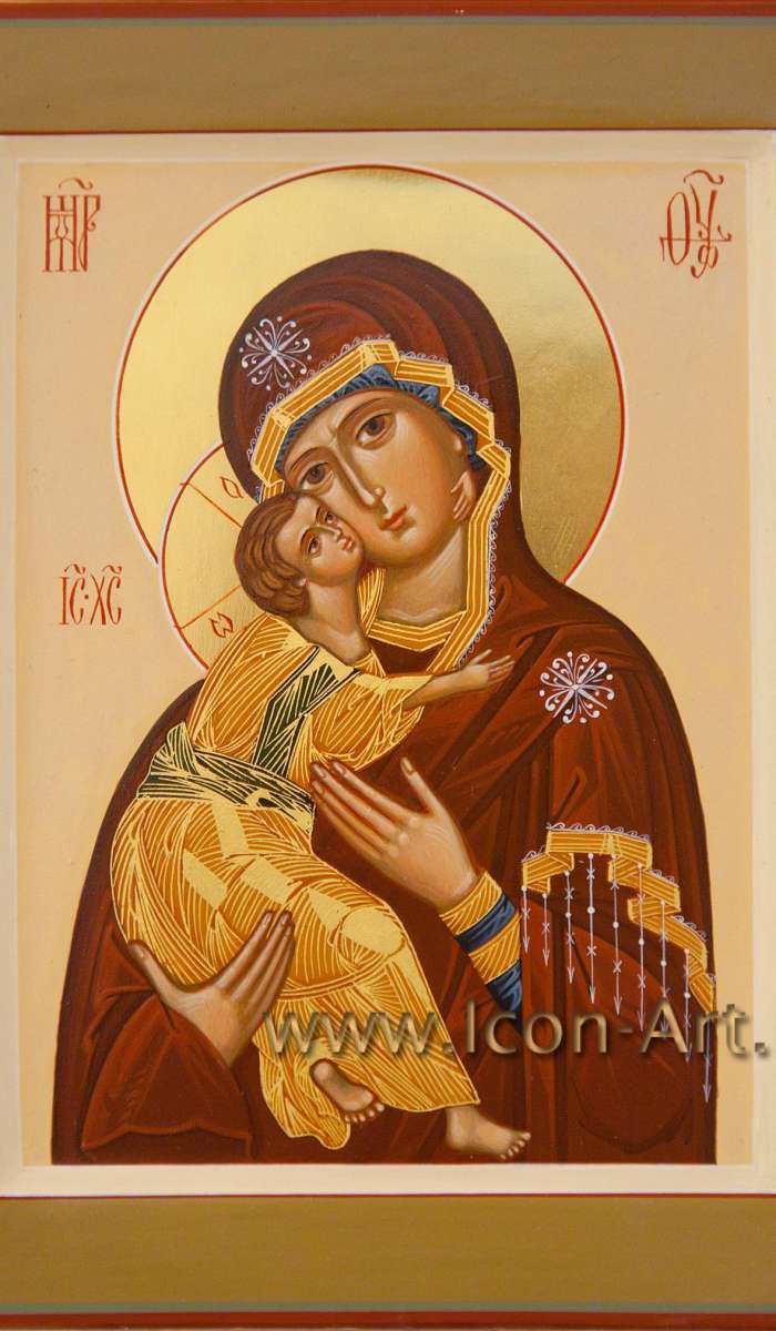 Фото: Икона Пресвятой Богородицы «Владимирская»