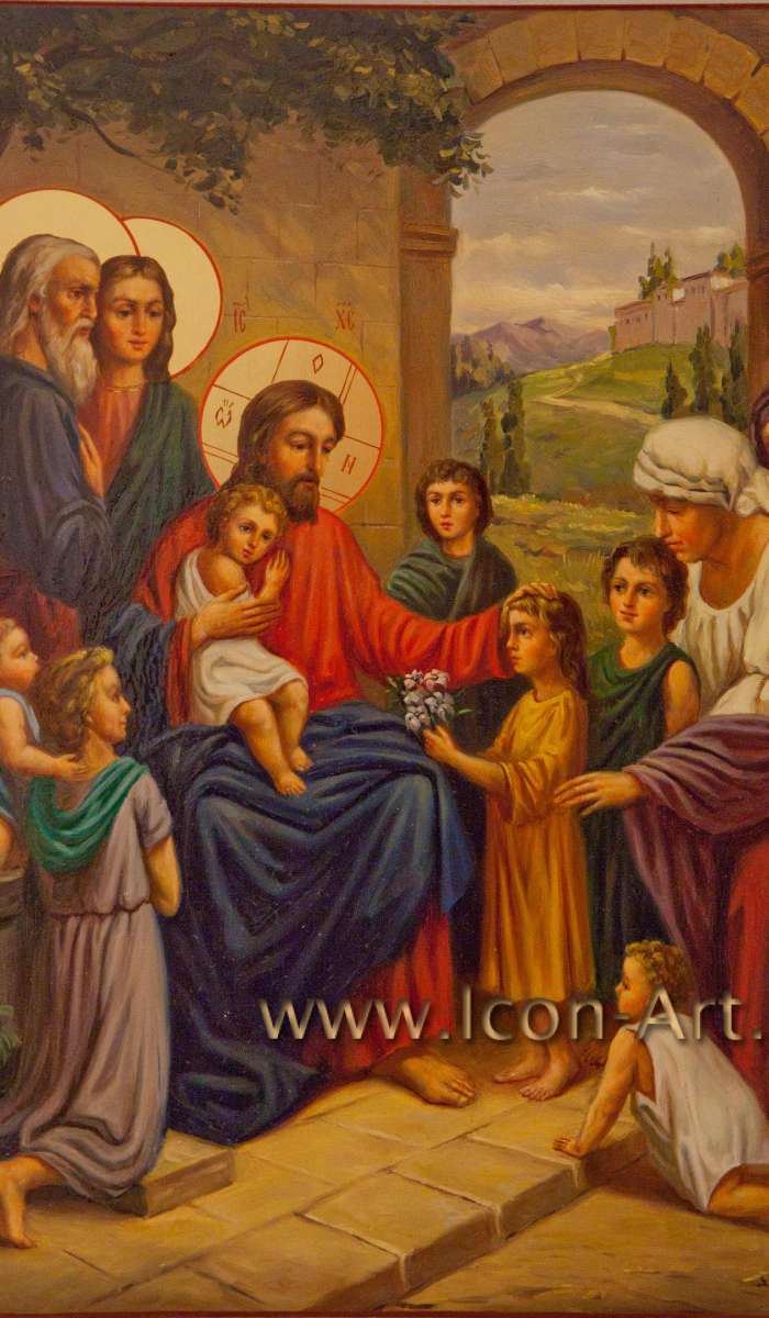 Фото: Благословение детей