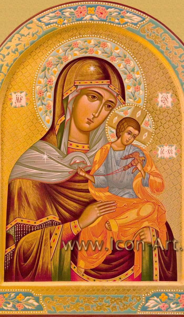 Фото: Образ Пресвятой Богородицы «Голубицкая»