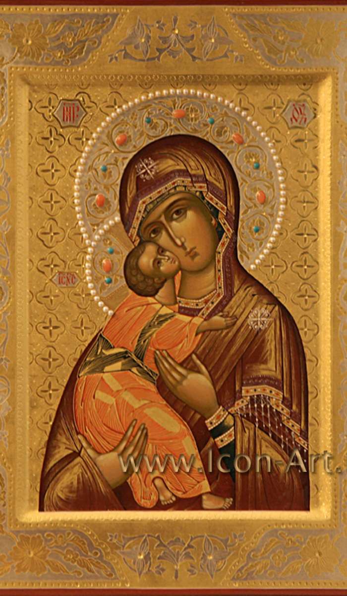 Фото: Икона Пресвятой Богородицы Владимирская