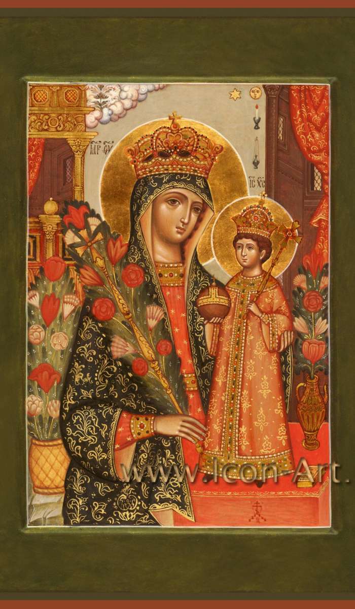 Фото: Образ Пресвятой Богородицы Неувядаемый Цвет