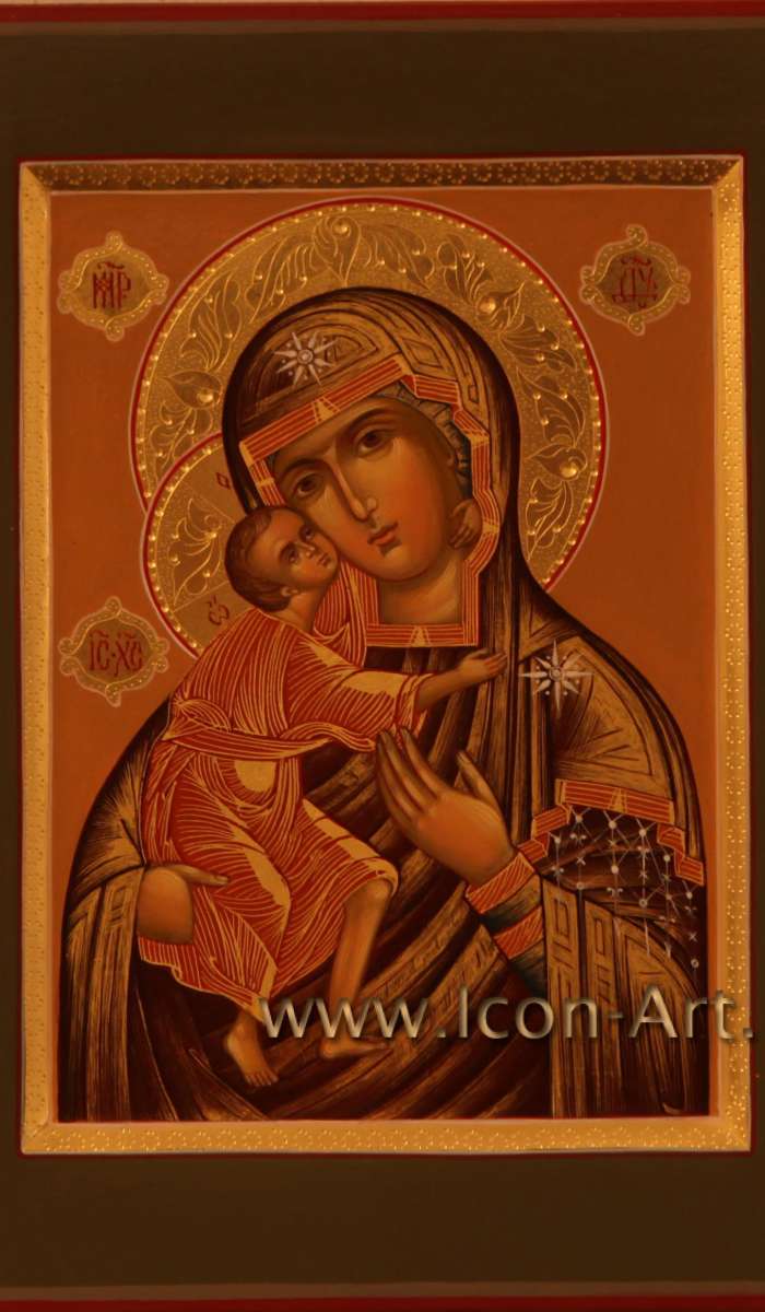 Фото: Икона пресвятой Богородицы «Феодоровская»