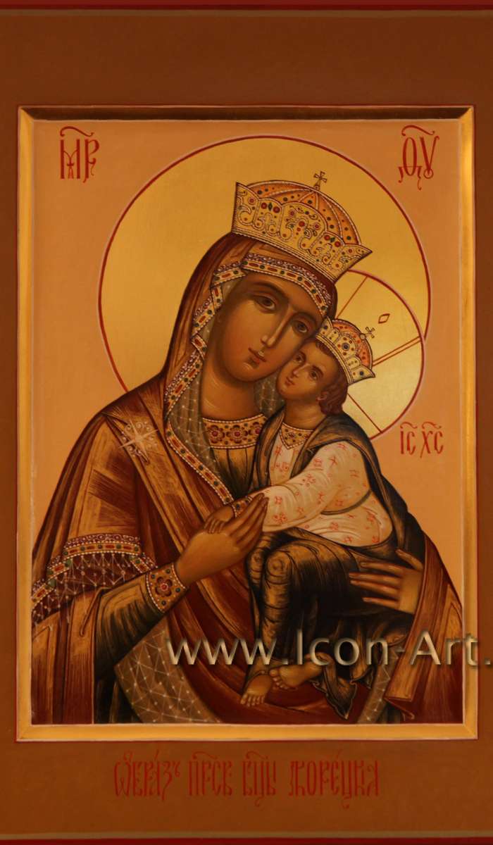 Фото: Икона Пресвятой Богородицы «Споручница Грешных (Корецкая)«