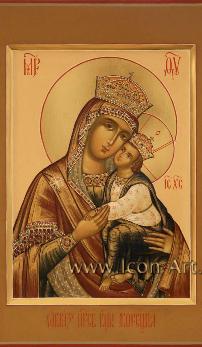 Фото: Образ Пресвятой Богородицы «Споручница Грешных» (Корецкая)