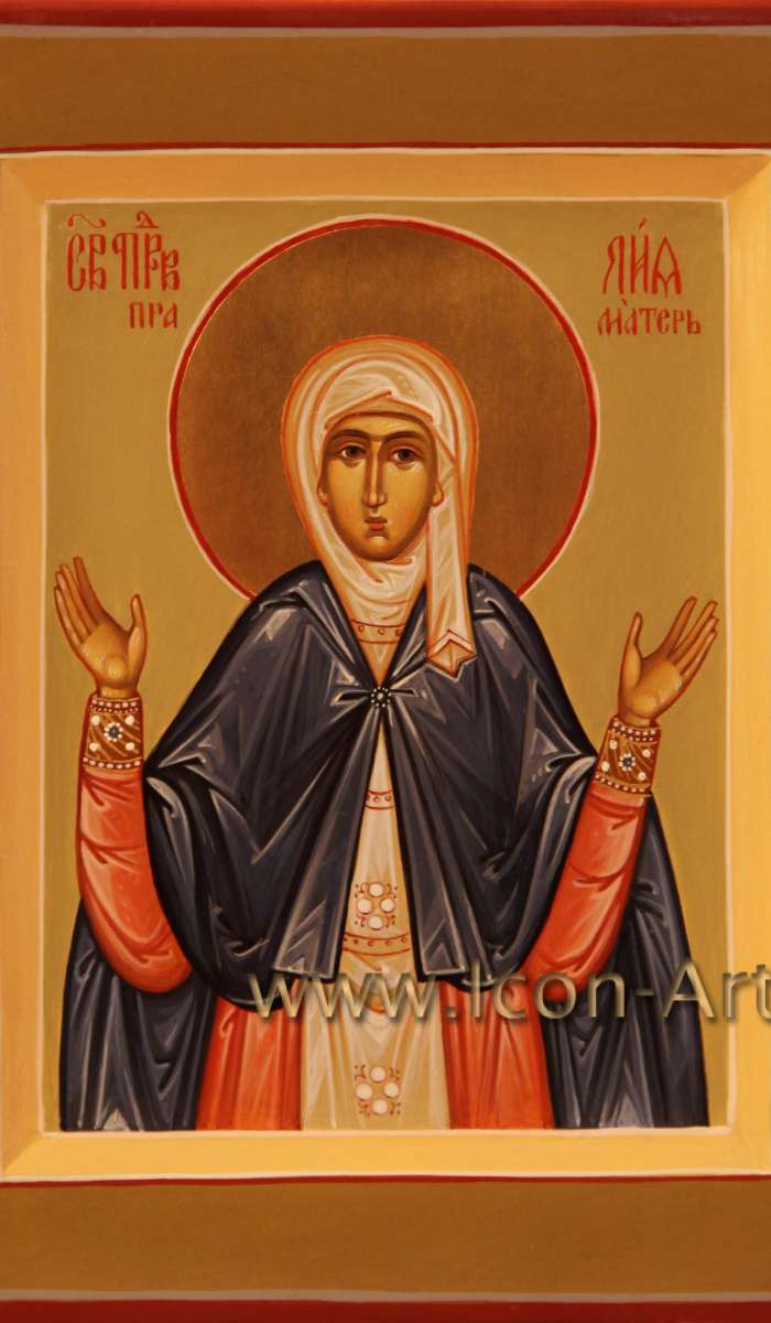 Фото: Святая праведная праматерь Лия