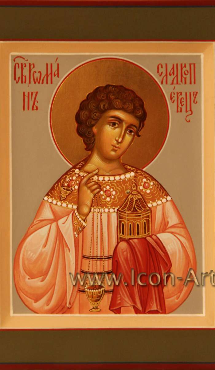 Фото: Святой преподобный Роман Сладкопевец Константинопольский диакон