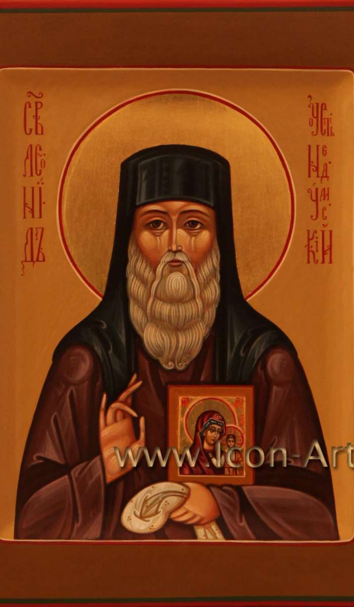 Фото: Святой преподобный Леонид Устьнедумский