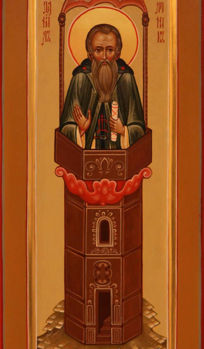 Фото: Святой преподобный Даниил Столпник