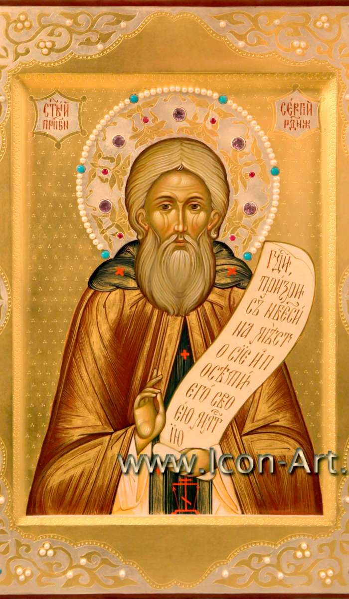 Фото: Святой преподобный Сергий Радонежский
