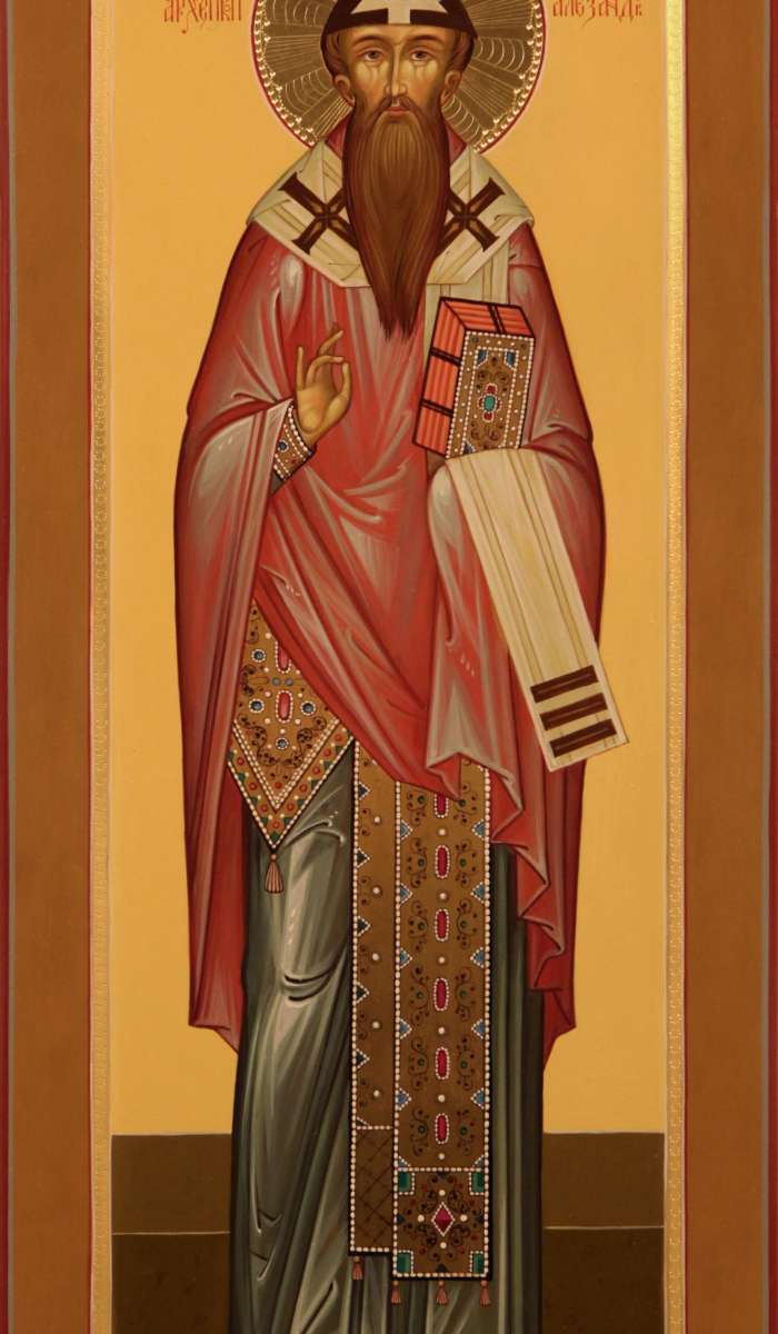 Фото: Святой патриарх Кирилл Александрийский