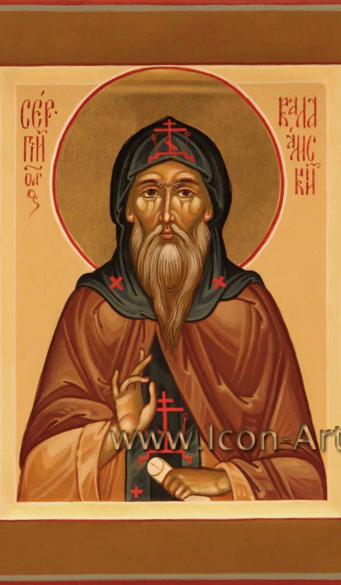 Фото: Святой преподобный Сергий Валаамский