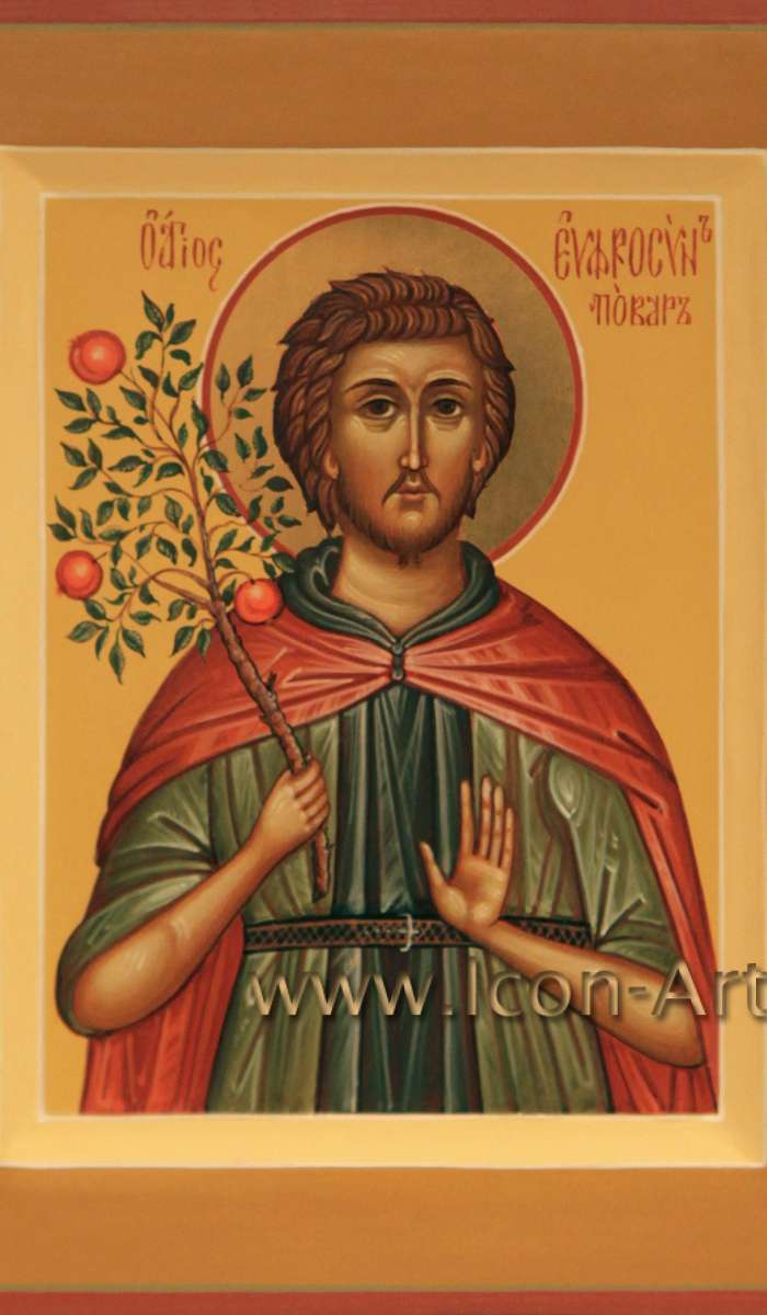 Фото: Святой преподобный Евфросин повар