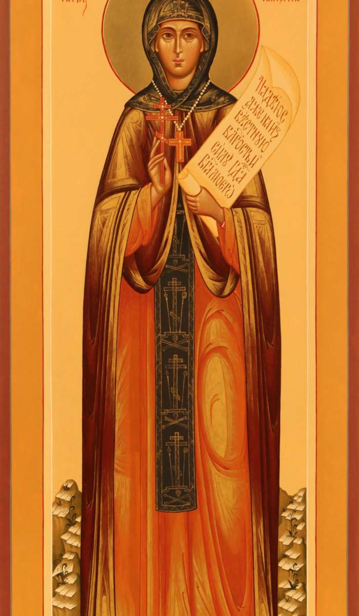 Фото: Святая преподобная Евдокия Илиопольская