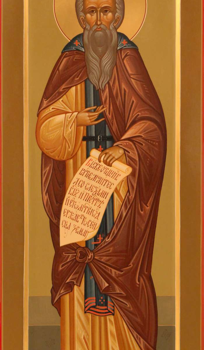 Фото: Святой преподобный Кирилл Новозерский