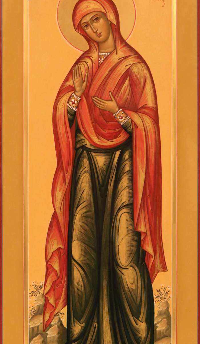 Фото: Святая праведная праматерь Ева 