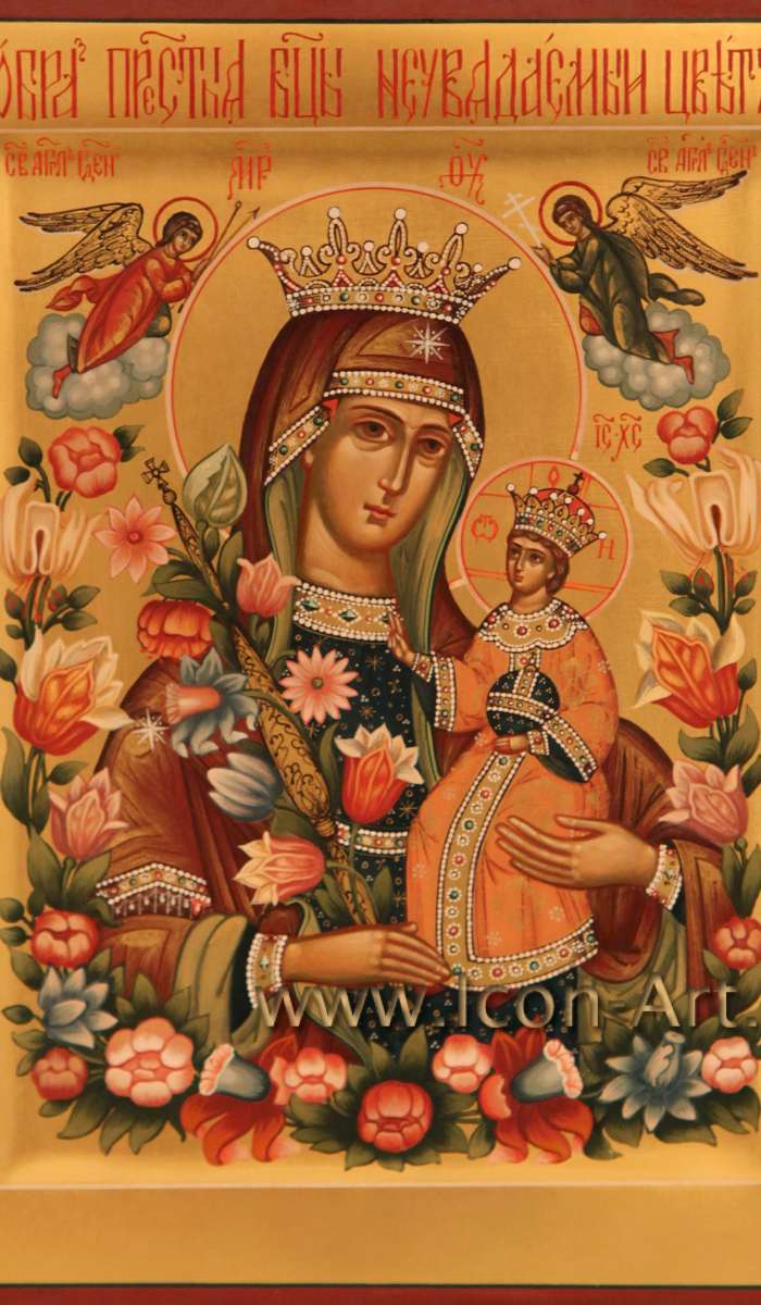 Фото: Образ Пресвятой Богородицы «Неувядаемый цвет»