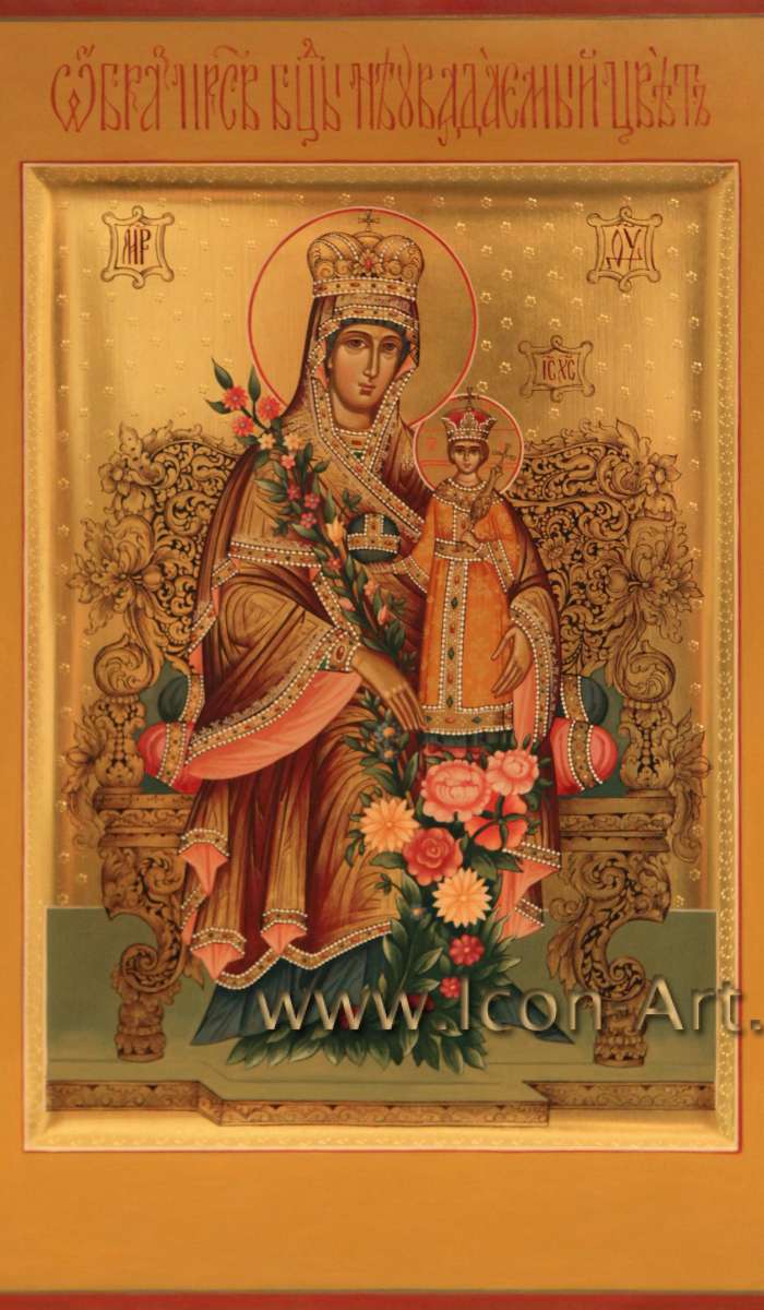 Фото: Образ Пресвятой Богородицы «Неувядаемый цвет»