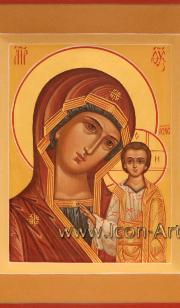 Фото: Образ Пресвятой Богородицы «Казанская»