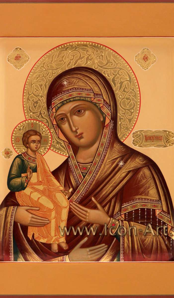 Фото: Образ Пресвятой богородицы «Троеручица»
