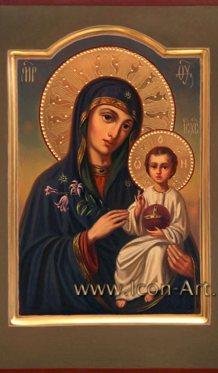 Фото: Образ Пресвятой Богородицы «Неувядаемый цвет»